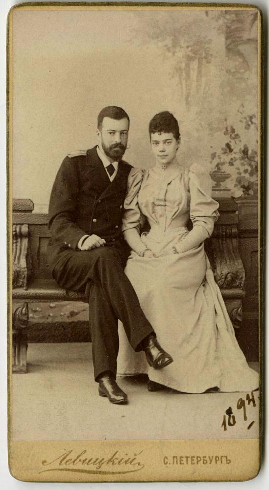Великий князь Александр Михайлович с женой, Ксенией Александровной
