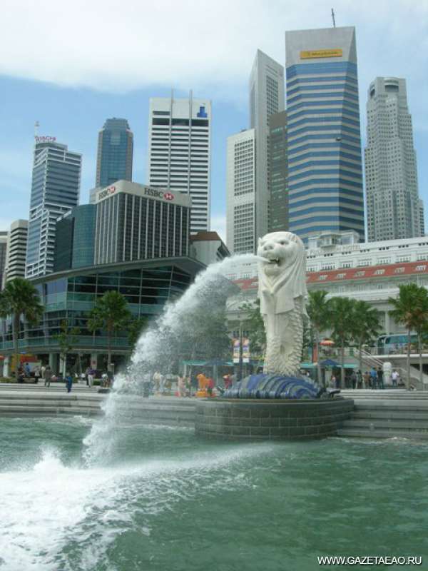 Лев - символ Сингапура